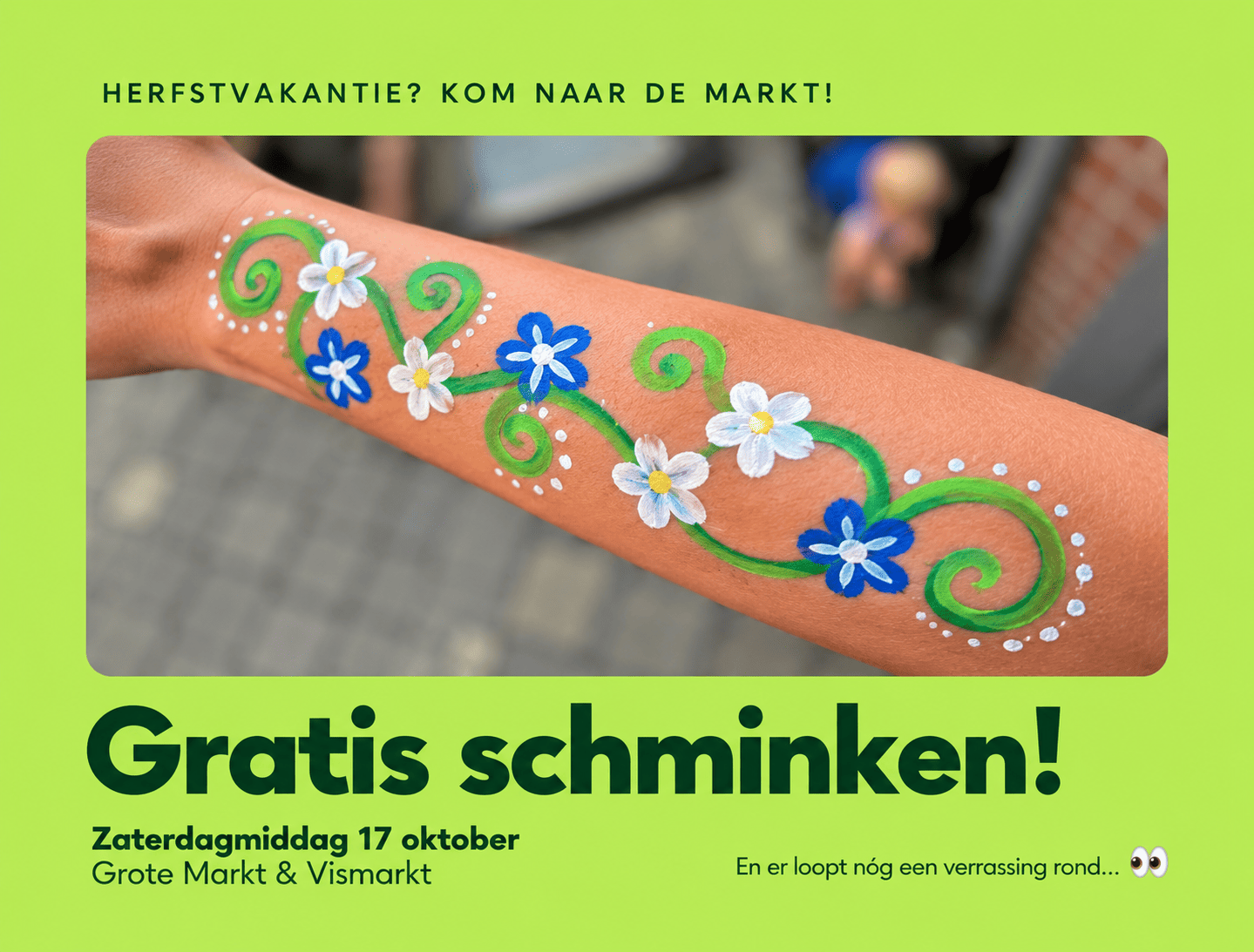 Gratis schminken